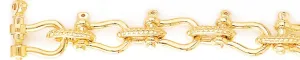 15mm Yoke Link Bracelet