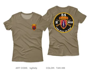 2-54 SFAB Fundarising Collection Core Women's SS Performance Tee - kgDefp
