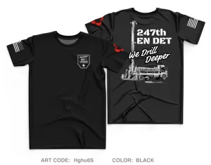 247th EN DET WD Fundraising Collection Core Men's SS Performance Tee - Hghu6S