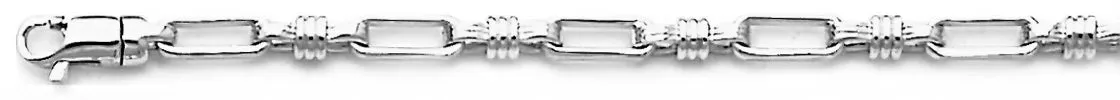 3.7mm Modified Captain Link Bracelet