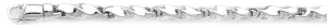 4.6mm Double Twist Link Bracelet