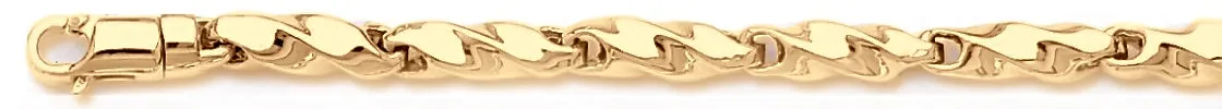 4.6mm Double Twist Link Bracelet