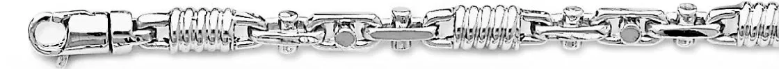 5.6mm Corkscrew Bullet Chain Necklace