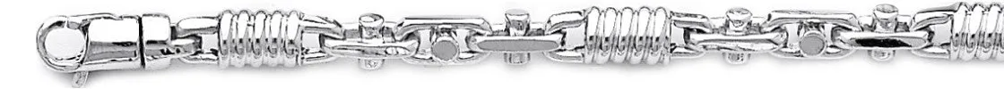 5.6mm Corkscrew Bullet Chain Necklace