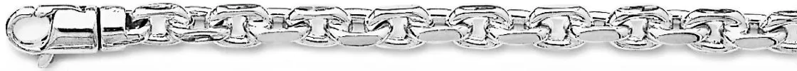 5.6mm Flat Elongated Rolo Link Bracelet