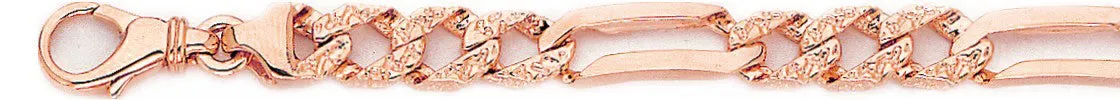 6.6mm Nugget Curb Link Bracelet