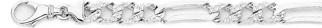 6.6mm Nugget Curb Link Bracelet