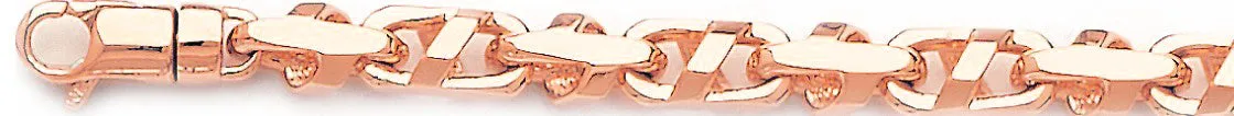 6.7mm Slanted Cross Link Bracelet