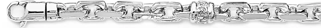 6.9mm Greek Scroll I Link Bracelet