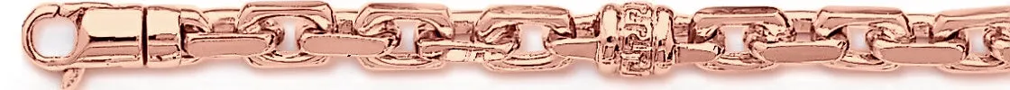 6.9mm Greek Scroll I Link Bracelet