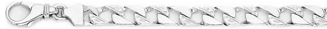 6mm Etched Curb Link Bracelet