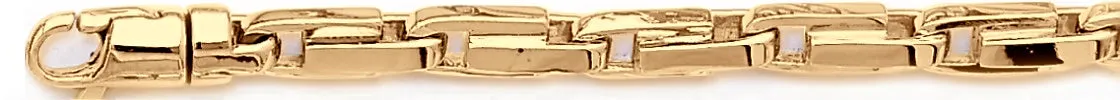 6mm Offset Box Link Bracelet