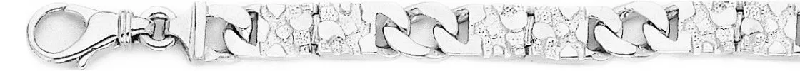 7mm Nugget Curb Link Bracelet