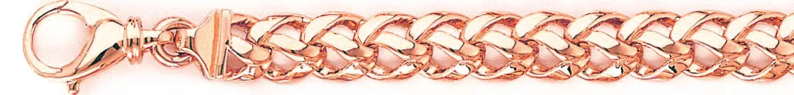 8.4mm Woven Curb Chain Necklace