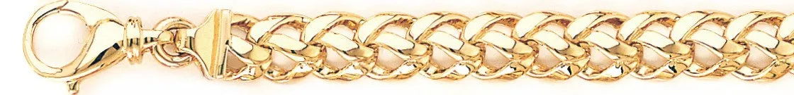 8.4mm Woven Curb Chain Necklace