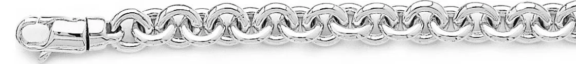 8mm Traditional Rolo Link Bracelet
