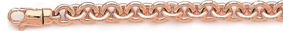 8mm Traditional Rolo Link Bracelet