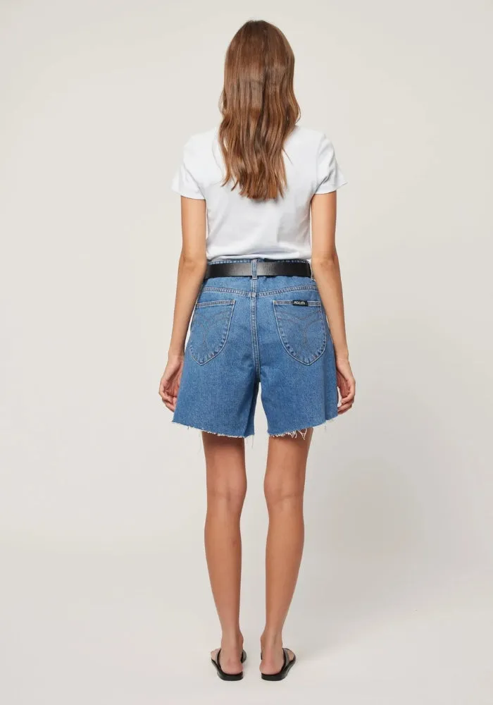 90s Relaxed Short - River Blue
