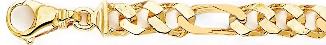 9.9mm Figaro Link Bracelet
