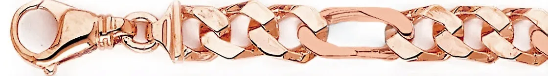 9.9mm Figaro Link Bracelet