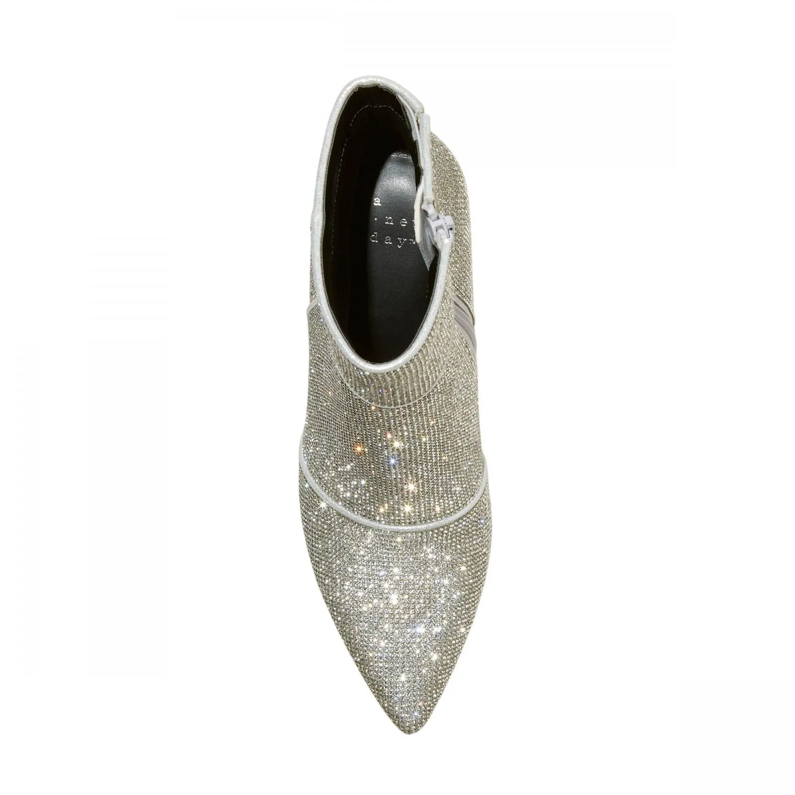 A New Day Womens Cailin Ankle Boots 90511490 Silver Gray 8M
