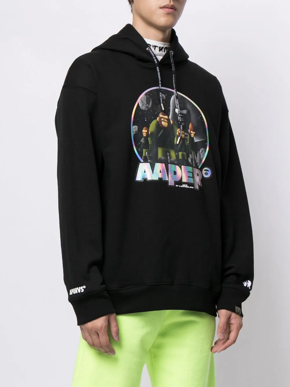 AAPE BY *A BATHING APE® AAPER print hoodie