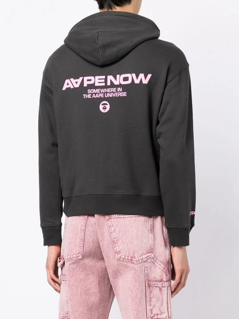AAPE BY *A BATHING APE® logo-print hoodie