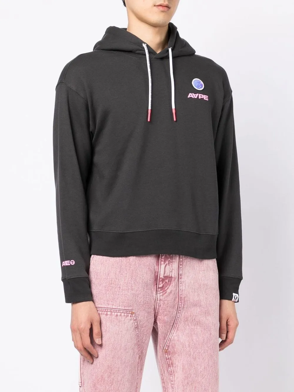 AAPE BY *A BATHING APE® logo-print hoodie