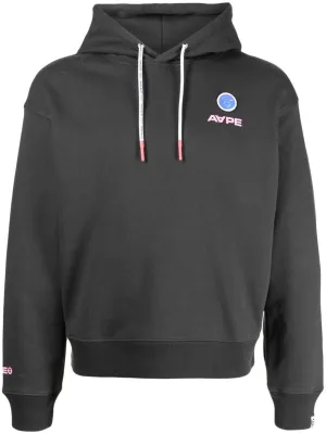 AAPE BY *A BATHING APE® logo-print hoodie