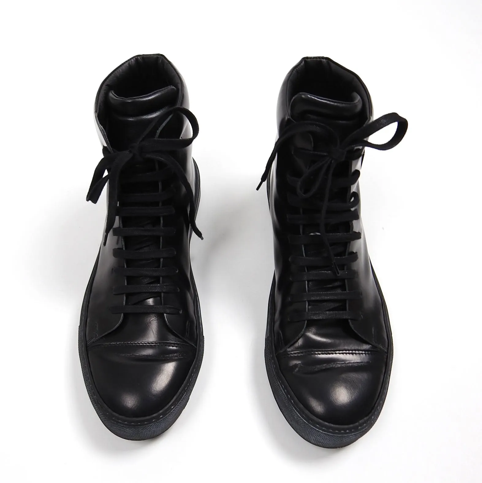 Acne Studios Adrian High Top Sneakers Black Size 45