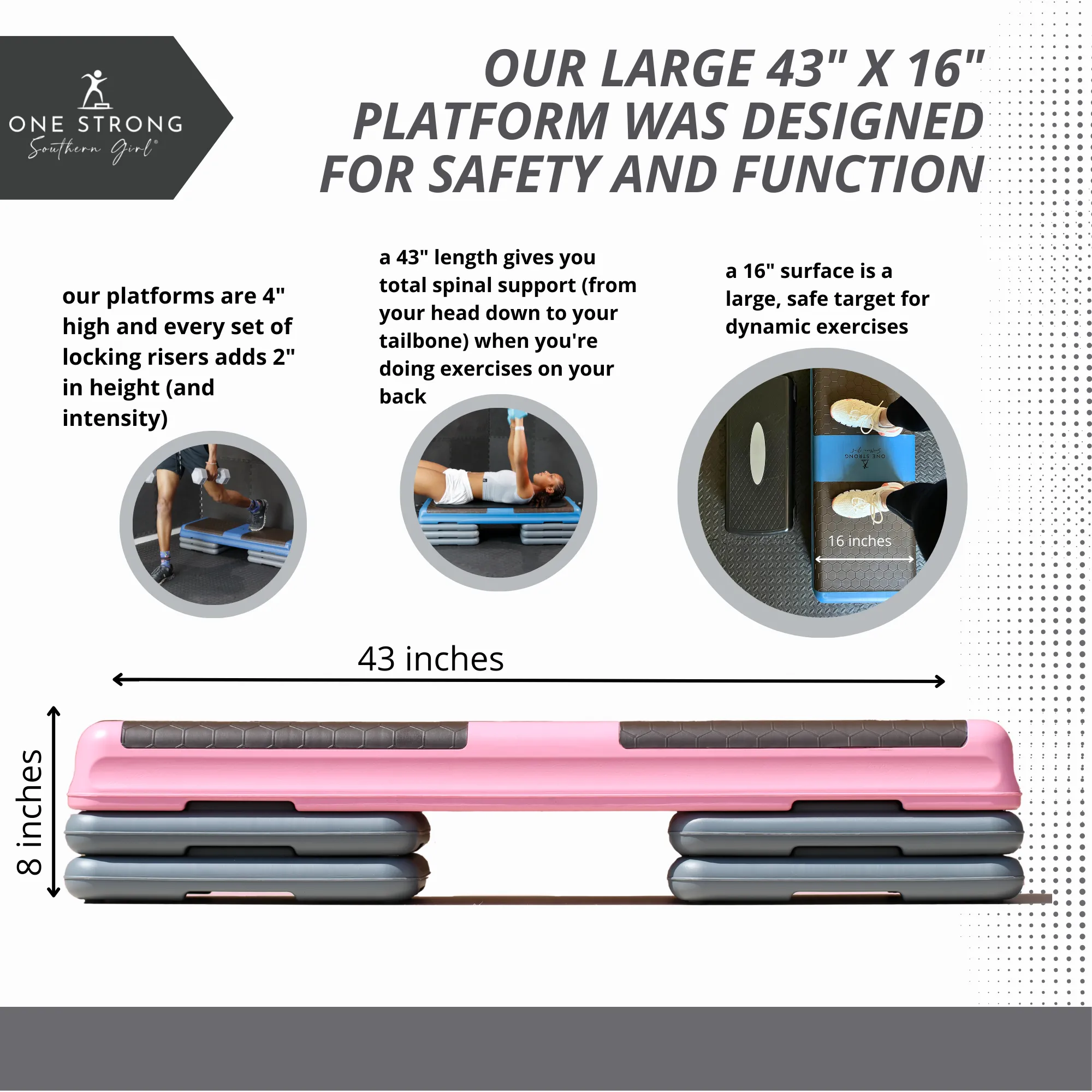 Aerobic Step Platforms (No Risers)