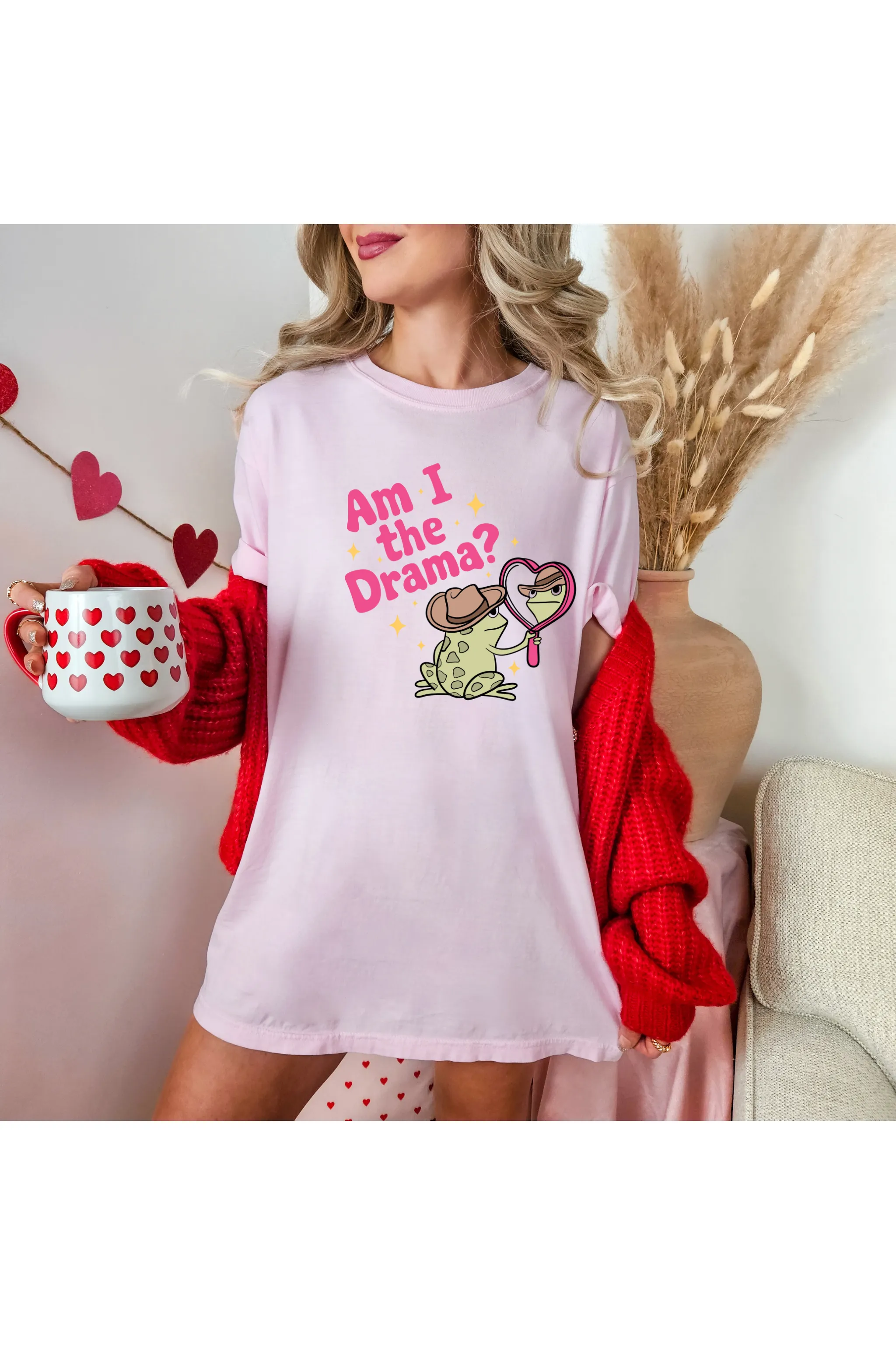Am I the Drama Tee Comfort Colors T-Shirt