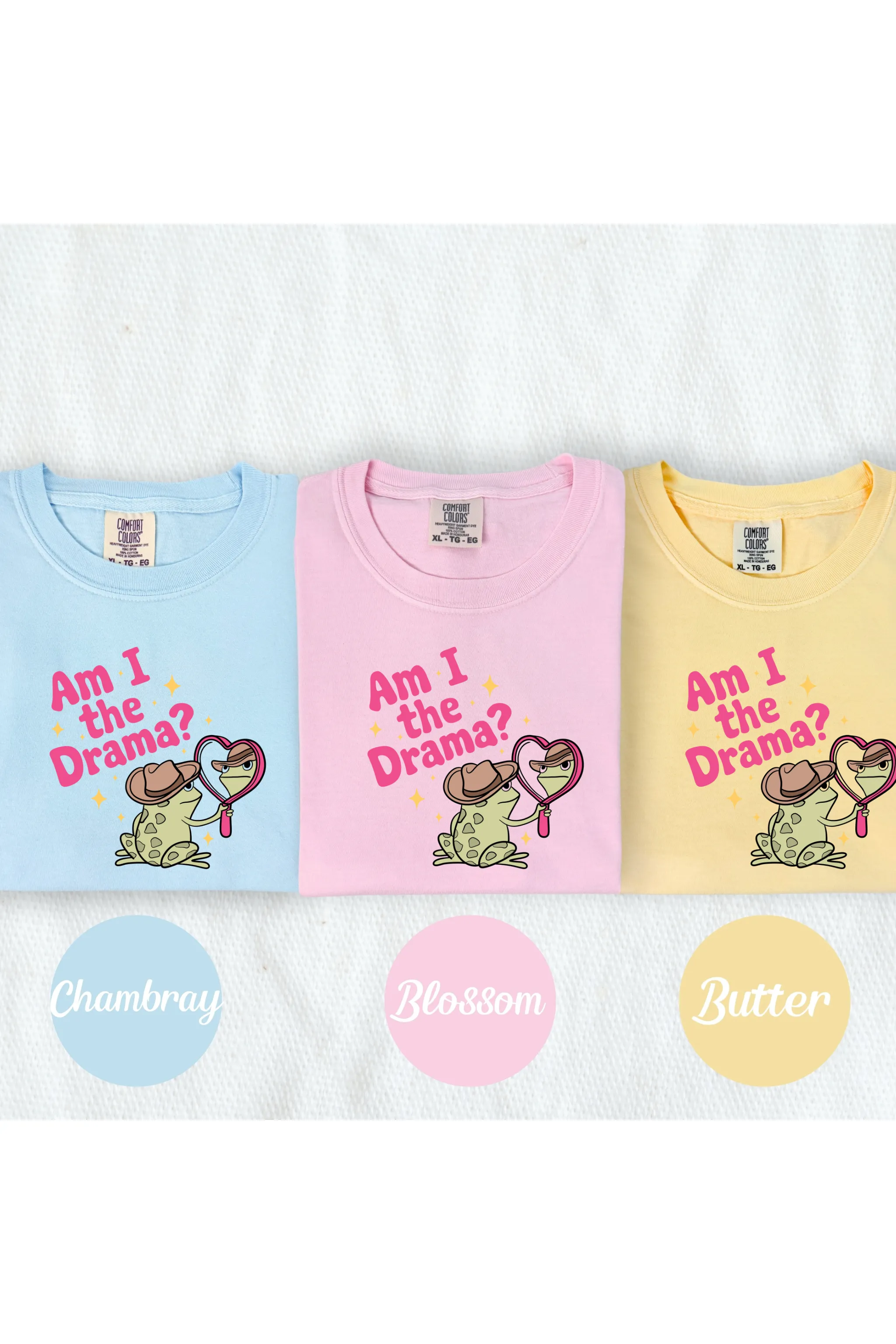 Am I the Drama Tee Comfort Colors T-Shirt