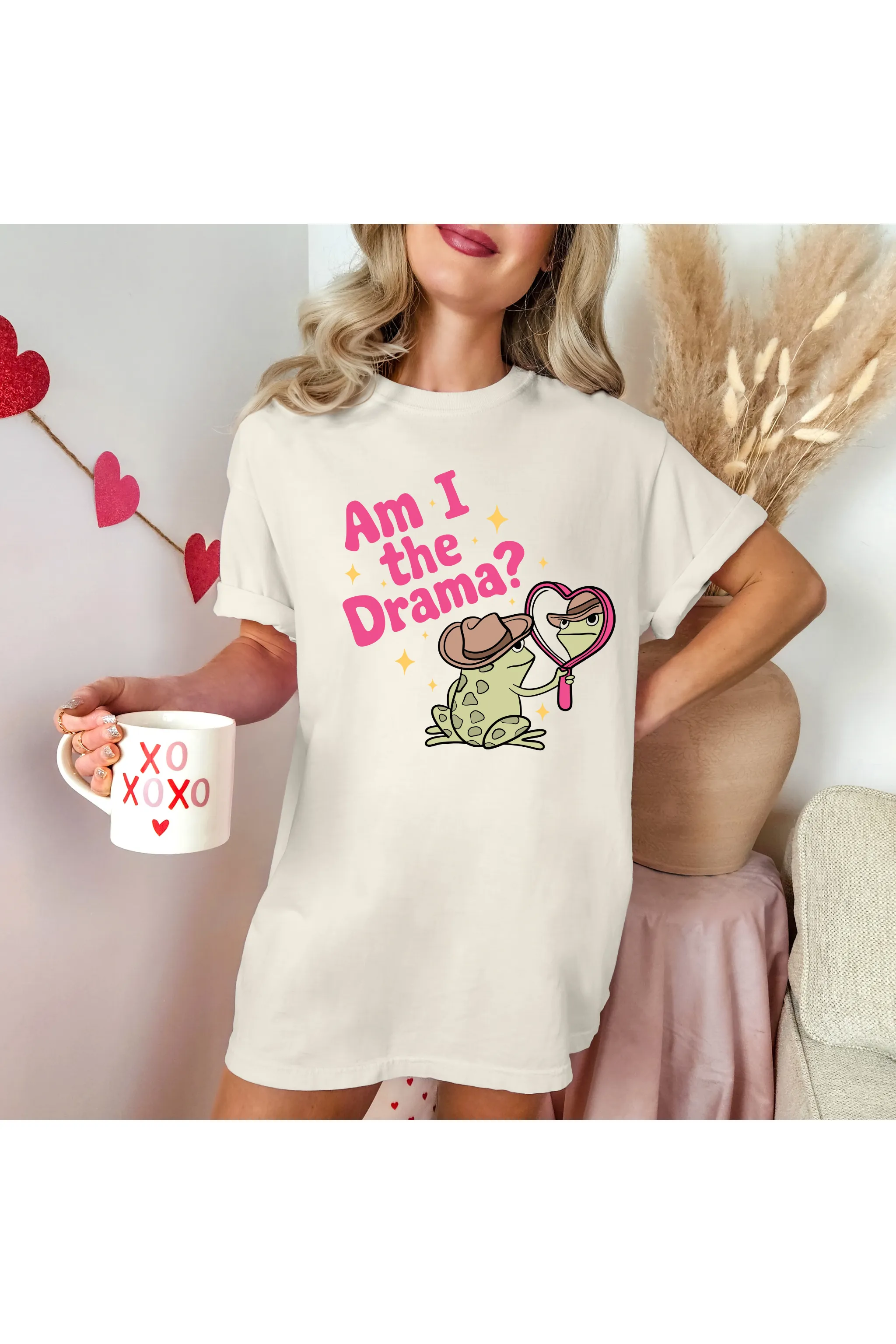 Am I the Drama Tee Comfort Colors T-Shirt