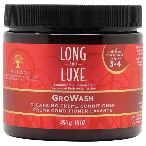As I Am Long and Luxe GroWash 454g