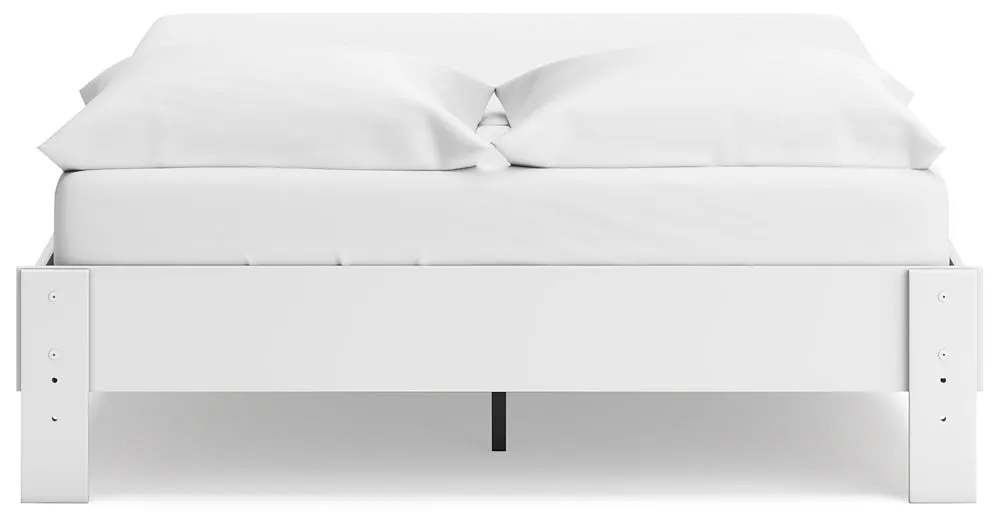 Ashley Express - Socalle Queen Platform Bed with Dresser, Chest and Nightstand