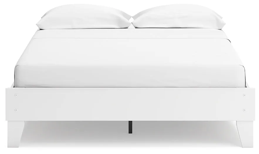 Ashley Express - Socalle Queen Platform Bed with Dresser, Chest and Nightstand