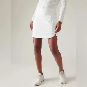 Athleta Women’s Fairway 18’’ Golf Skort in White Size M