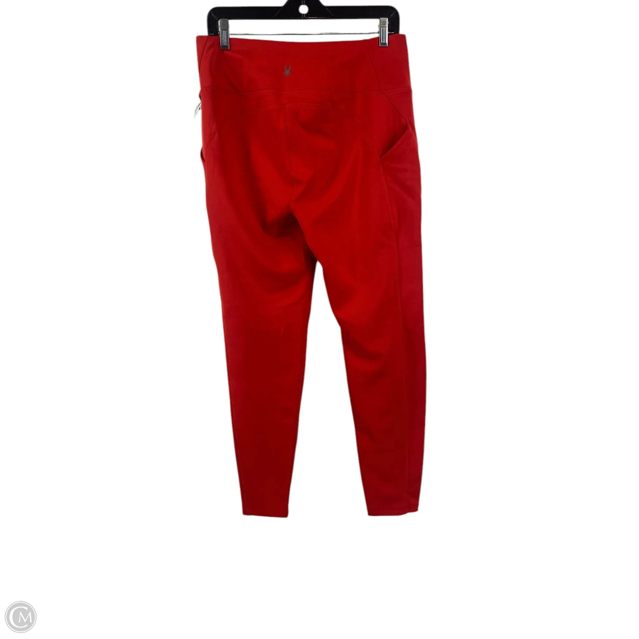 Athletic Leggings By Spyder In Red, Size: Xl