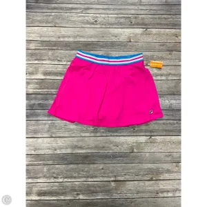 Athletic Skort By Fila In Pink, Size: S