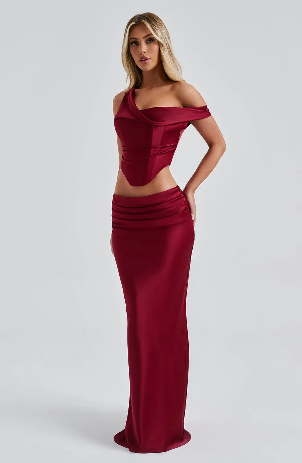 Audra Top - Burgundy