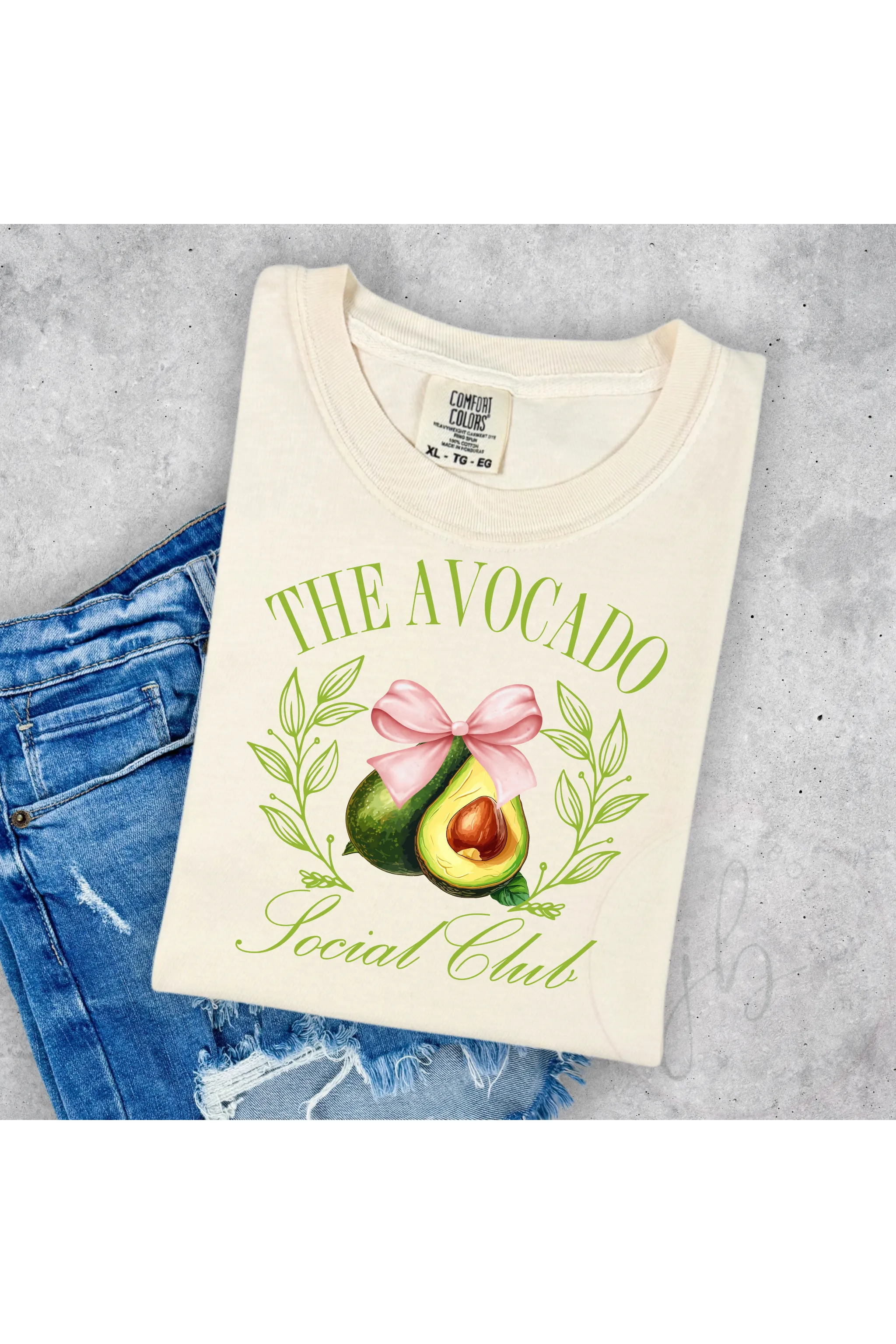 Avocado Social Club Comfort Colors T-Shirt