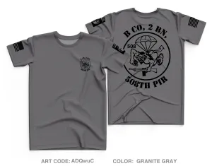 B Co, 2 BN, 508th PIR, 4BCT Core Men's SS Performance Tee - ADQwuC