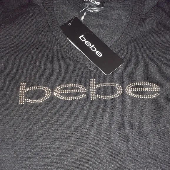 Bebe Cold Shoulder Sweater