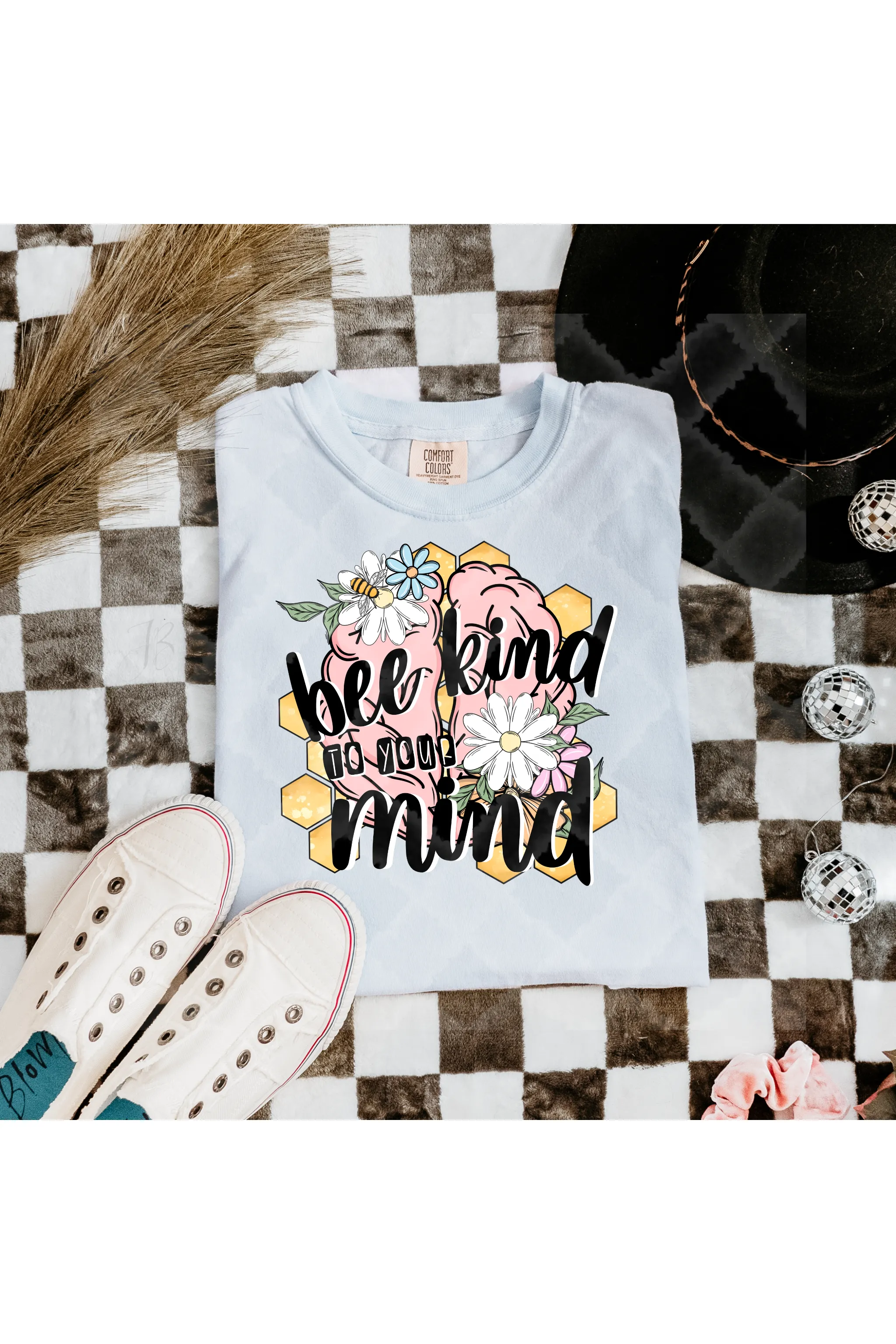 Bee Kind to your Mind Comfort Colors T-Shirt