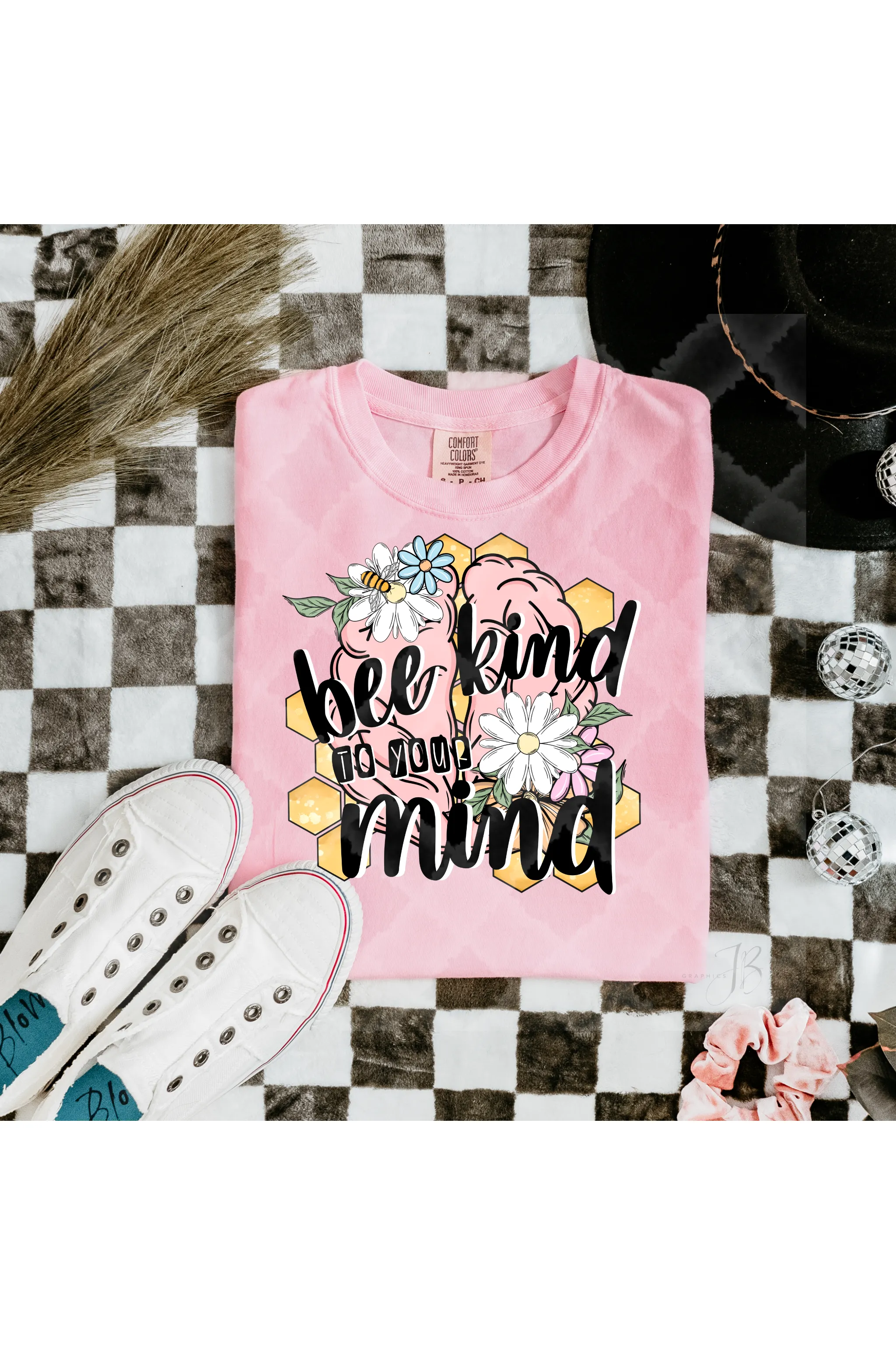 Bee Kind to your Mind Comfort Colors T-Shirt