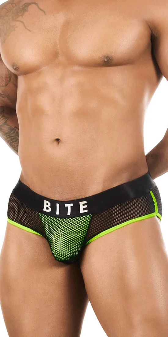 Bitewear Bw2023101 Discreet Apricot Jockstrap Green