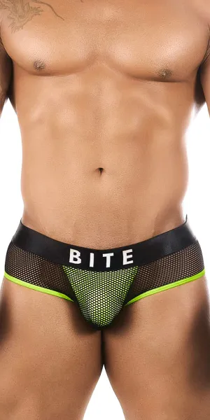 Bitewear Bw2023101 Discreet Apricot Jockstrap Green