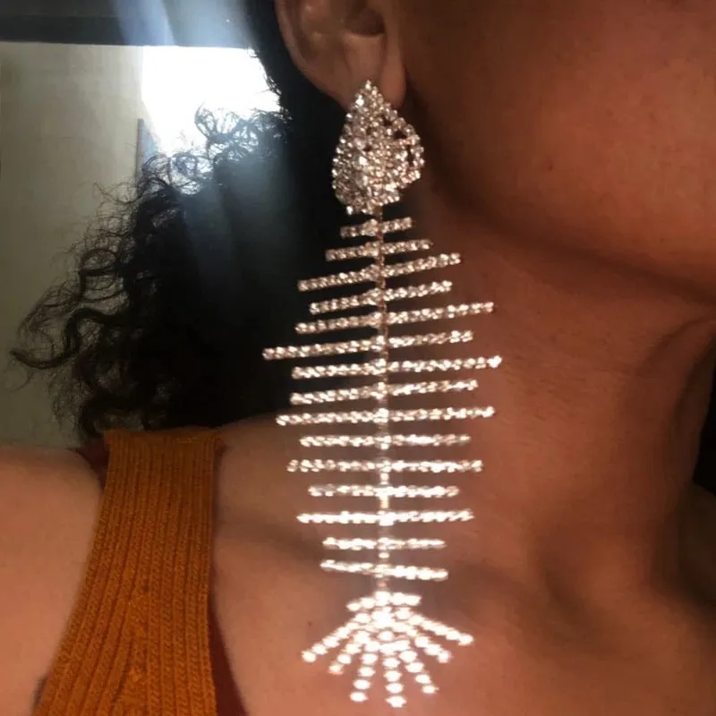 BONEFISH DROP EARRINGS