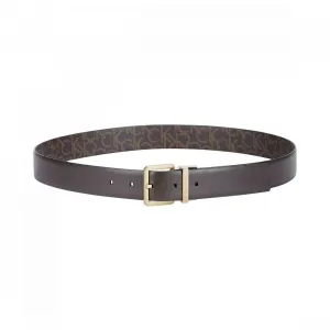 Calvin Klein Women's Reversible Signature Leather Belt